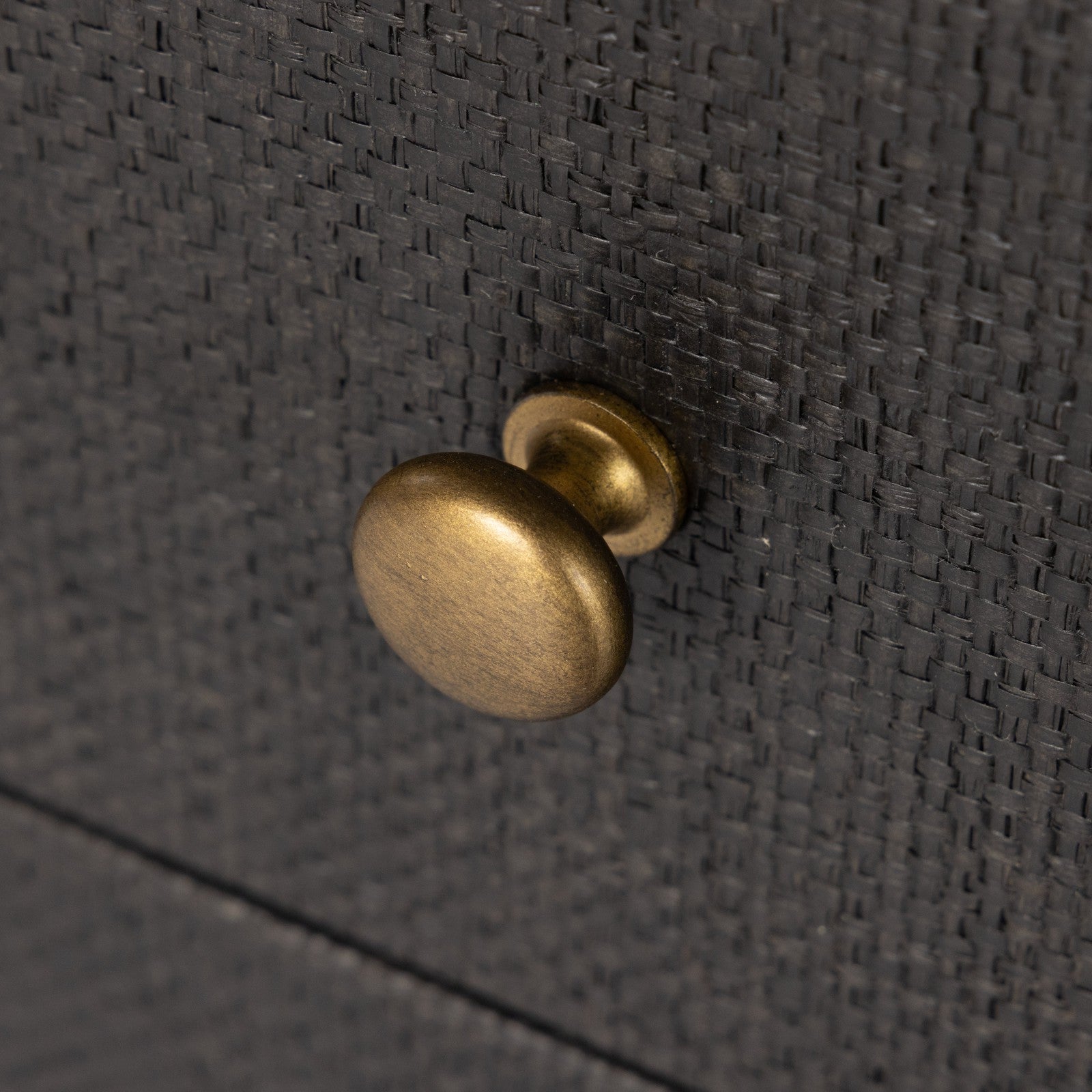 Fiona 6 Drawer Dresser-Black Raffia