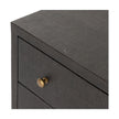 Fiona 6 Drawer Dresser-Black Raffia