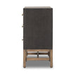 Fiona 6 Drawer Dresser-Black Raffia