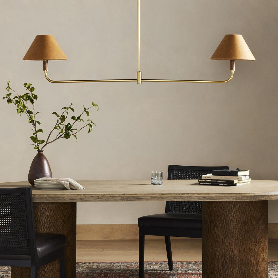 Four Hands Cullen Linear Double Pendant