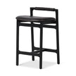 Four Hands Baden Bar + Counter Stool Sonoma Black
