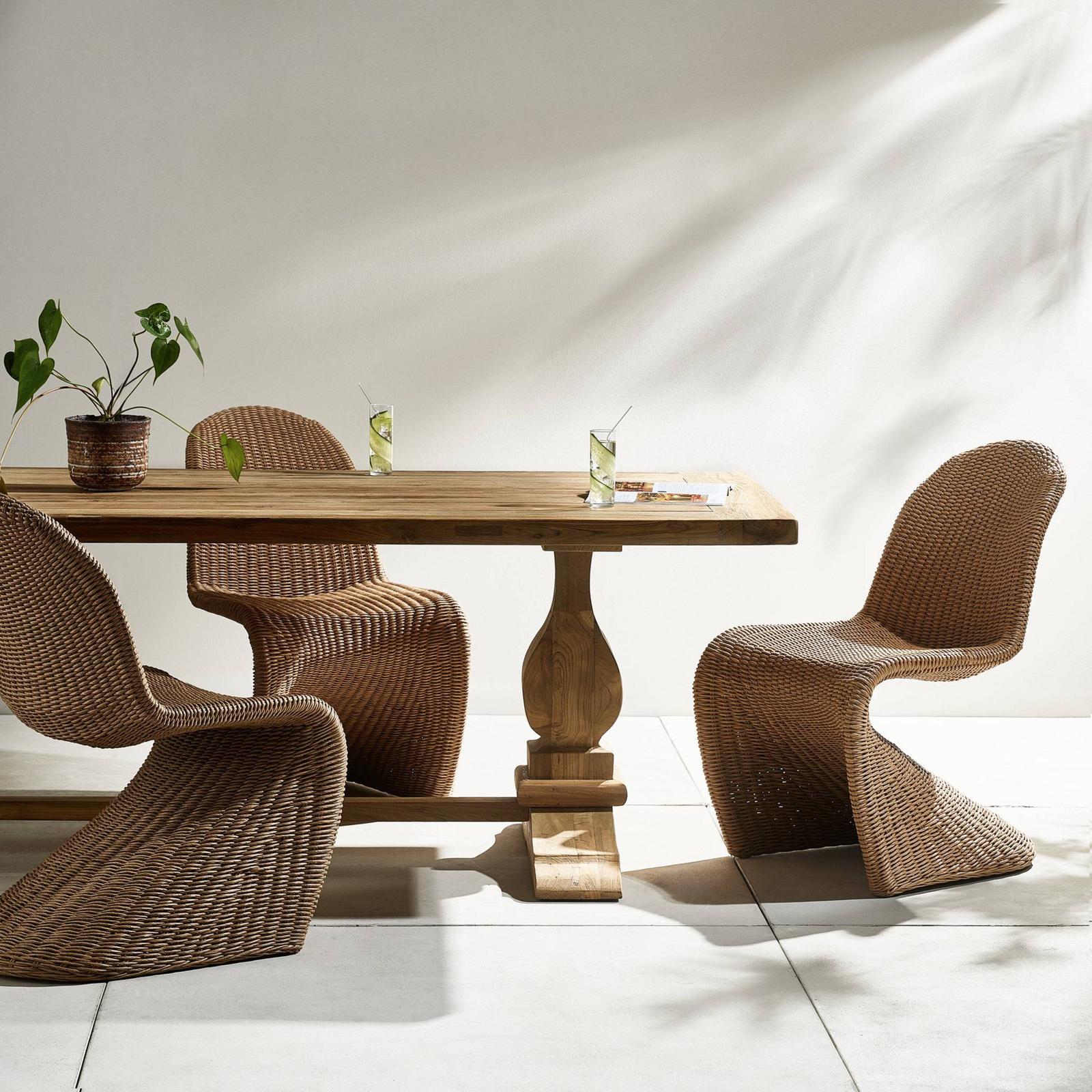 Novell Outdoor Dining Table-111
