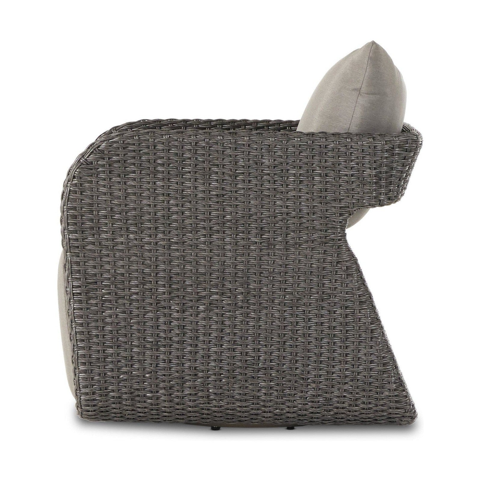 Geneva Outdr Swivel Chair-Vntg Coal