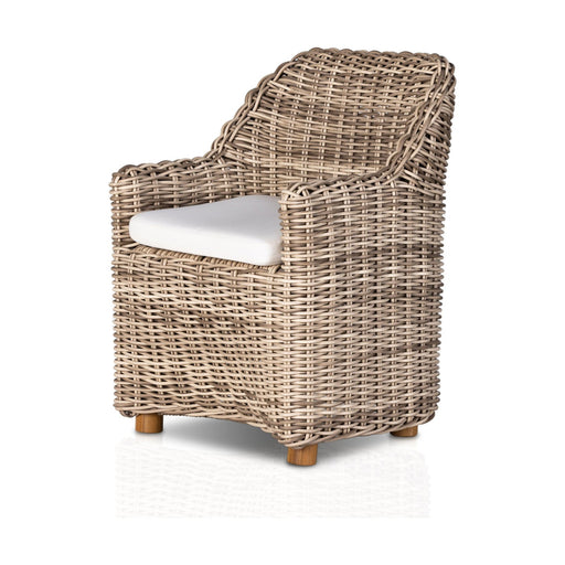Messina Outdoor Dining Armchair-Natural