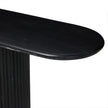 Four Hands Oranda Black Marble Black Marble Console Table