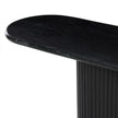 Four Hands Oranda Black Marble Black Marble Console Table