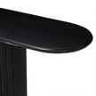 Four Hands Oranda Black Marble Black Marble Console Table