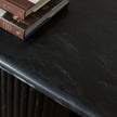 Four Hands Oranda Black Marble Black Marble Console Table
