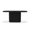 Four Hands Oranda Black Marble Black Marble Console Table