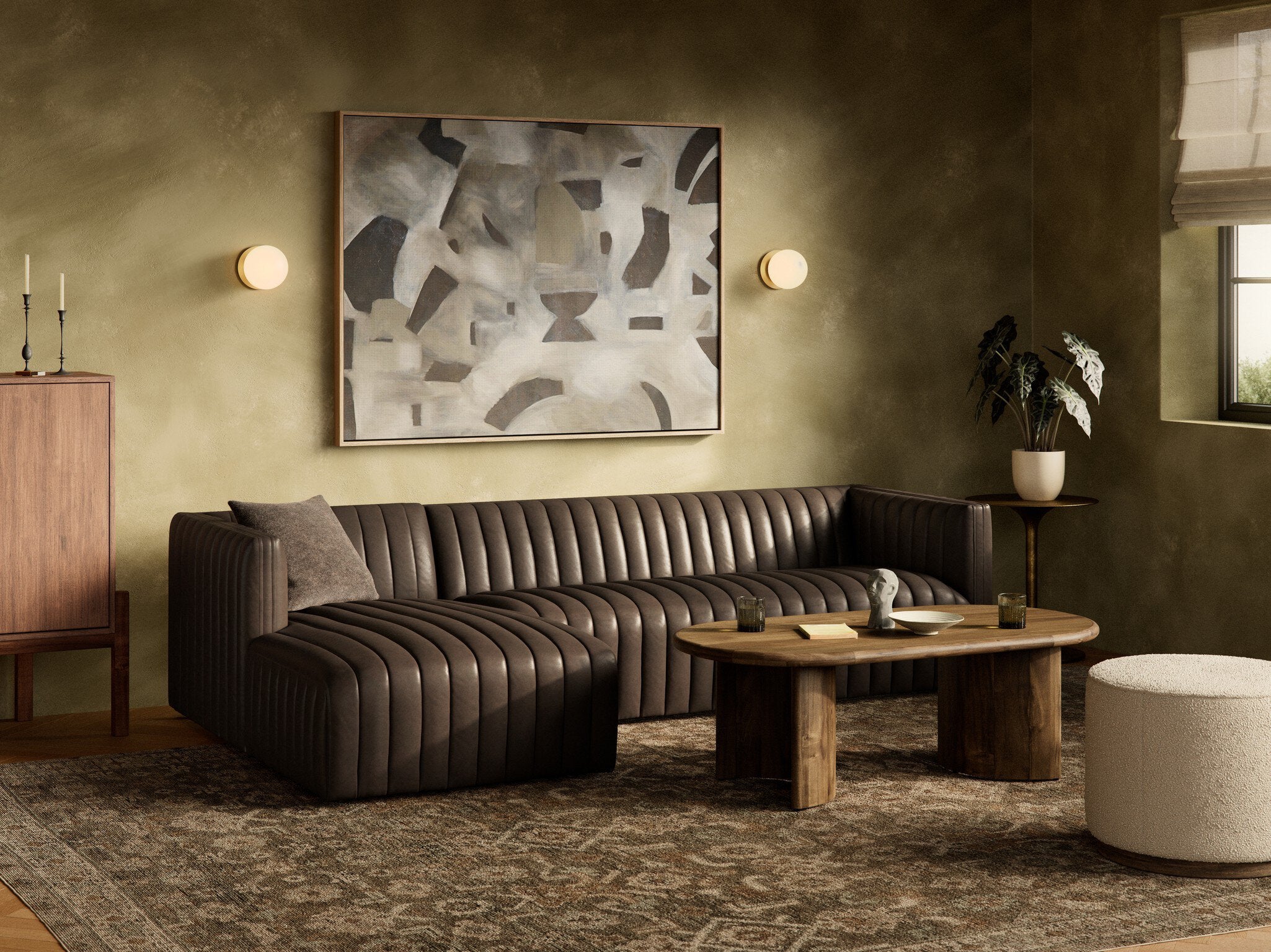 Four Hands Augustine 2-Piece Sectional Left Chaise 105
