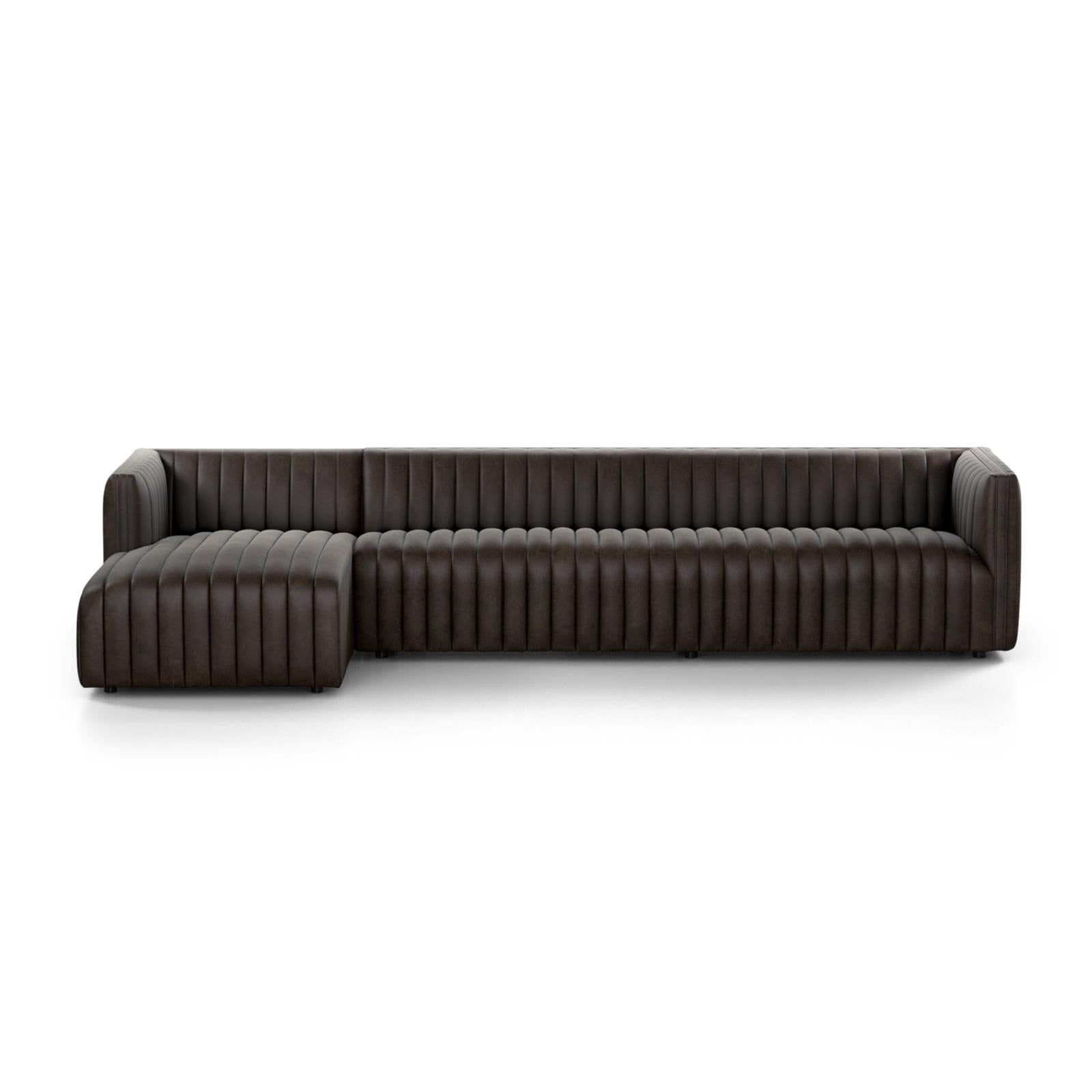 Four Hands Augustine 2 PC Sectional with Chaise