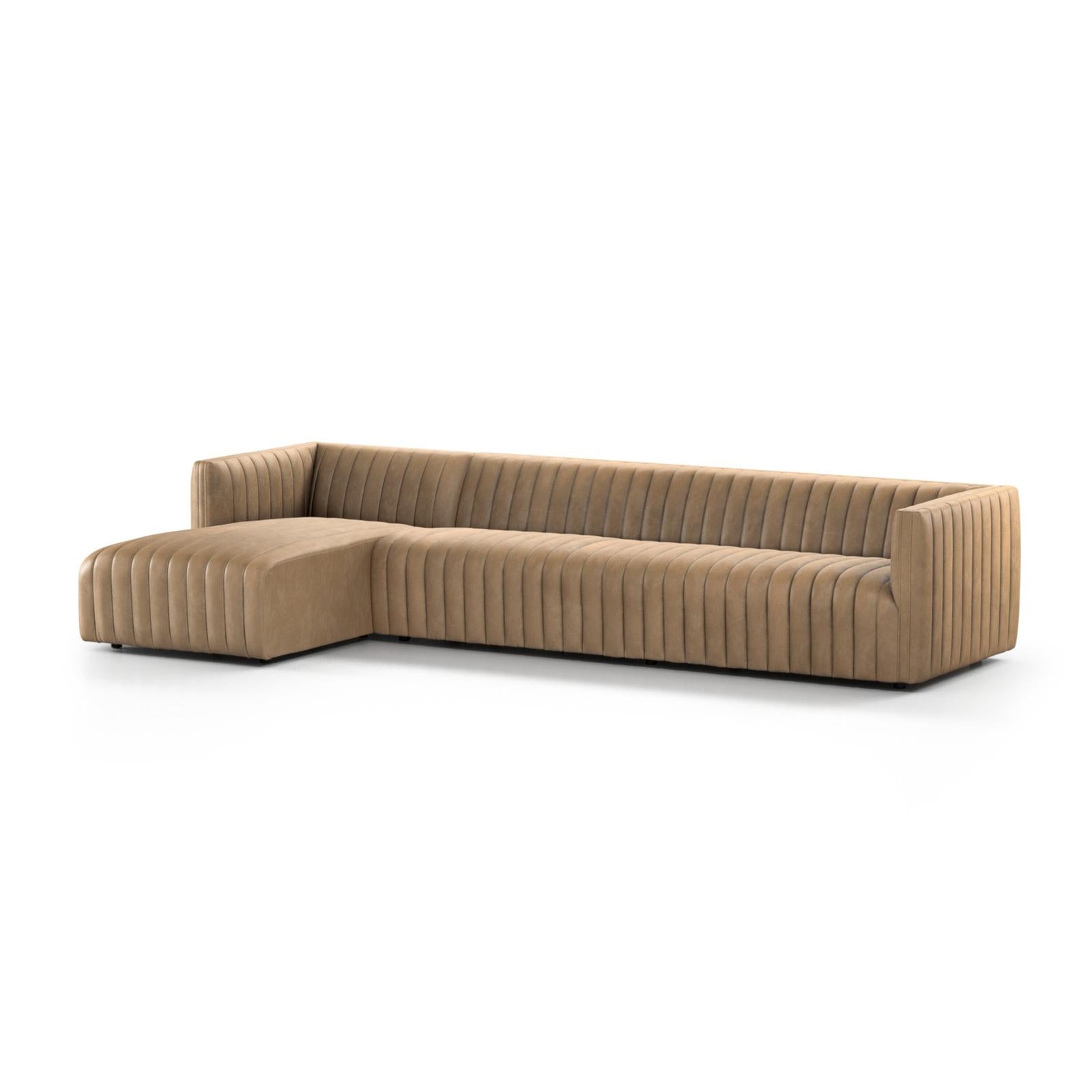 Four Hands Augustine 2 PC Sectional with Chaise