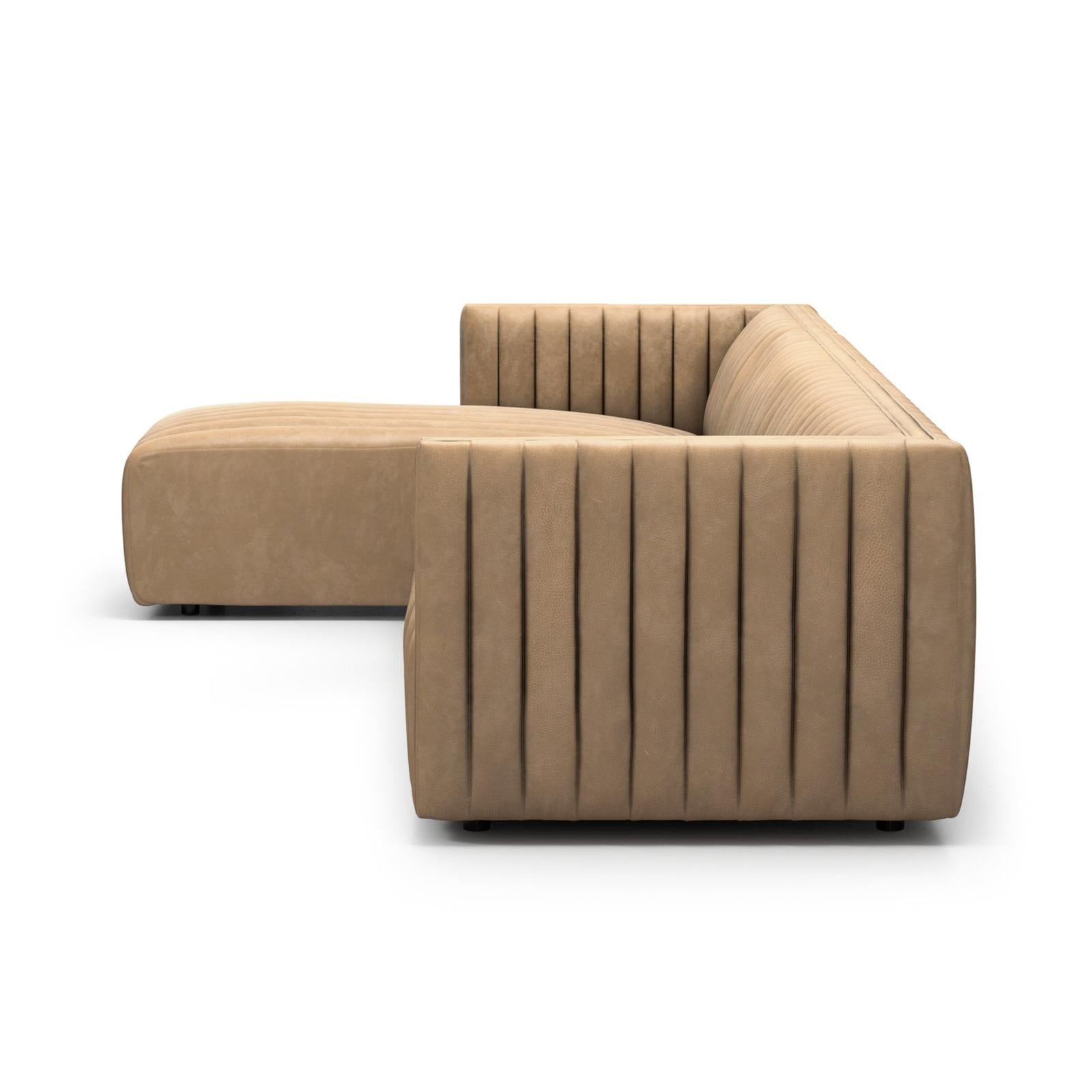 Four Hands Augustine 2 PC Sectional with Chaise