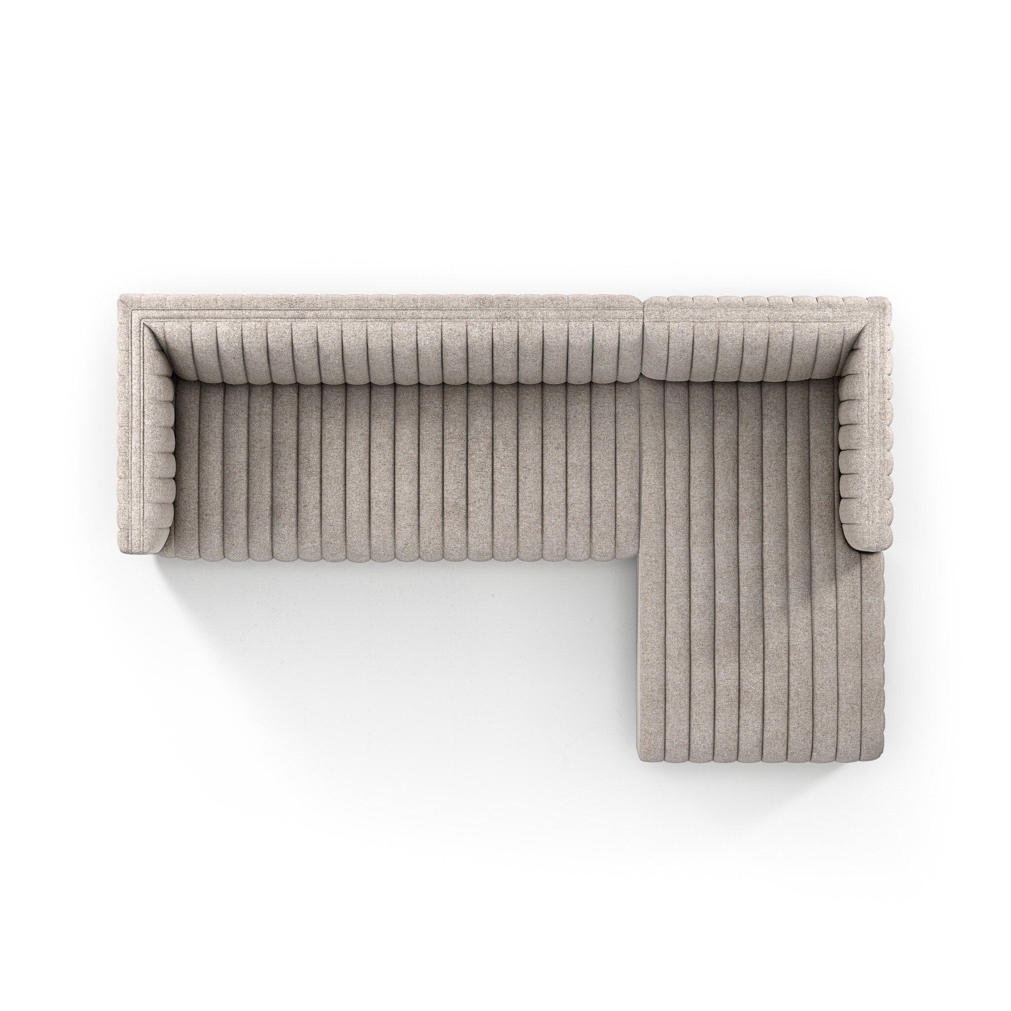 Four Hands Augustine 2-Piece Sectional Right Chaise 105