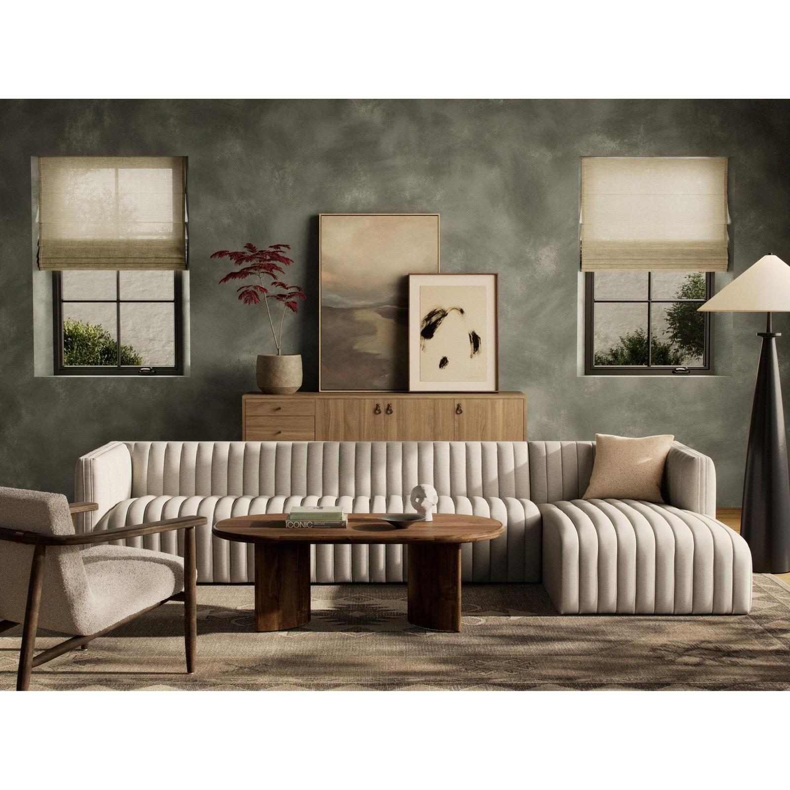 Four Hands Augustine 2 PC Sectional with Chaise