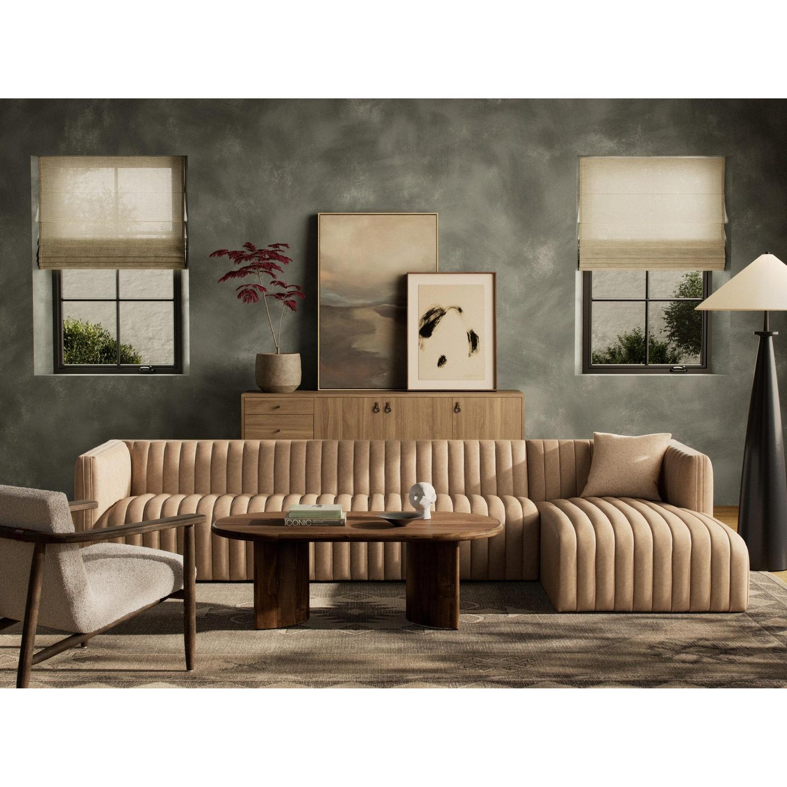 Four Hands Augustine 2 PC Sectional with Chaise