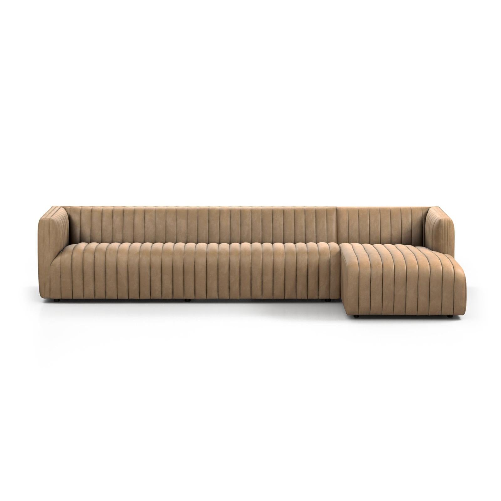 Four Hands Augustine 2 PC Sectional with Chaise