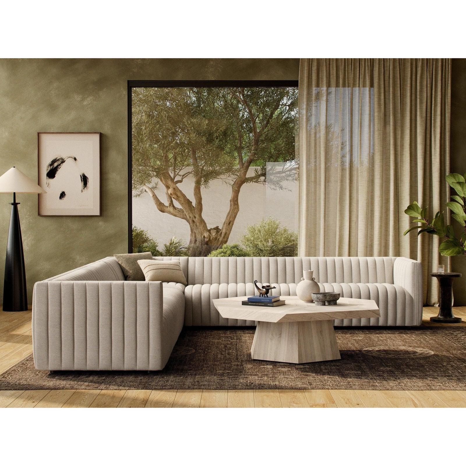 Four Hands Augustine 3 PC Sectional