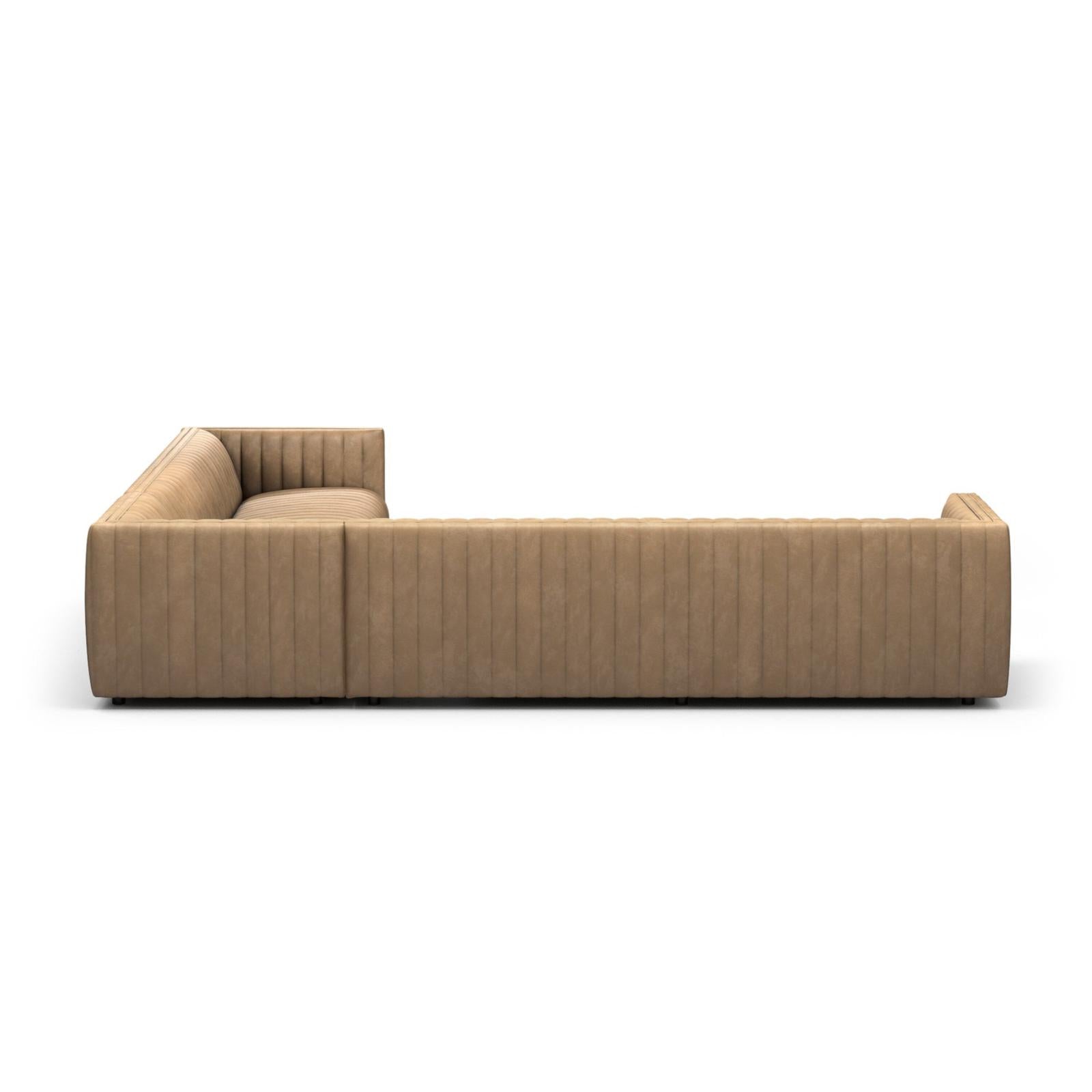 Four Hands Augustine 3 PC Sectional