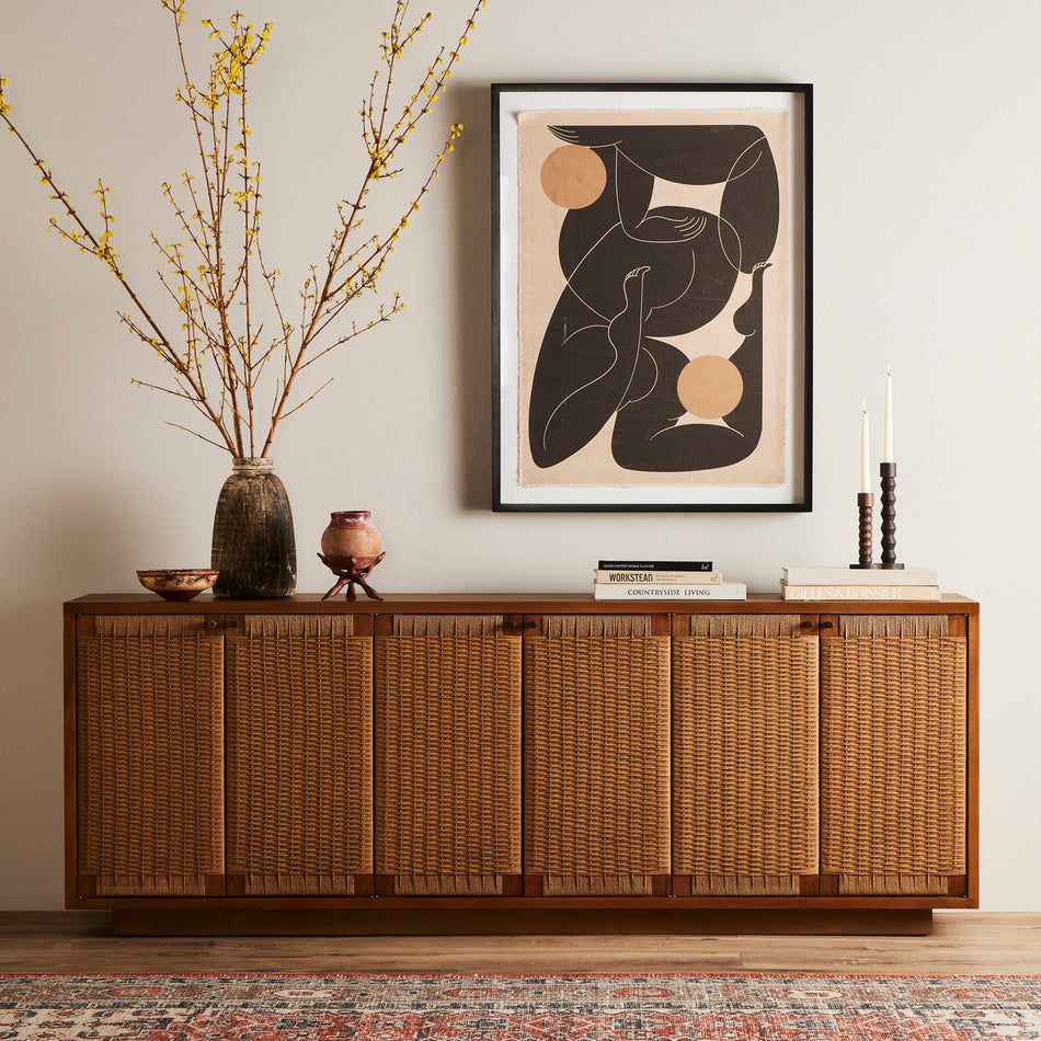 Macklin Sideboard-Light Mahogany Veneer