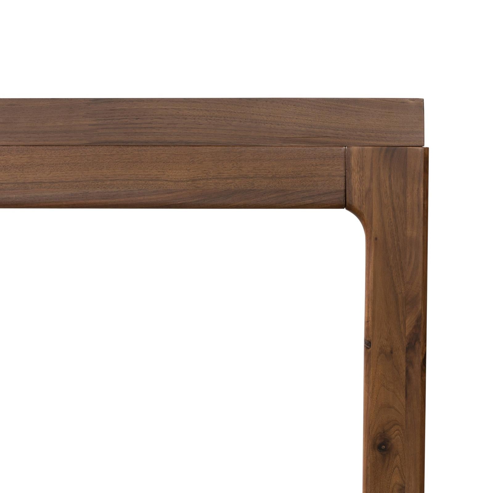 Arturo Console Table-Natural Walnut