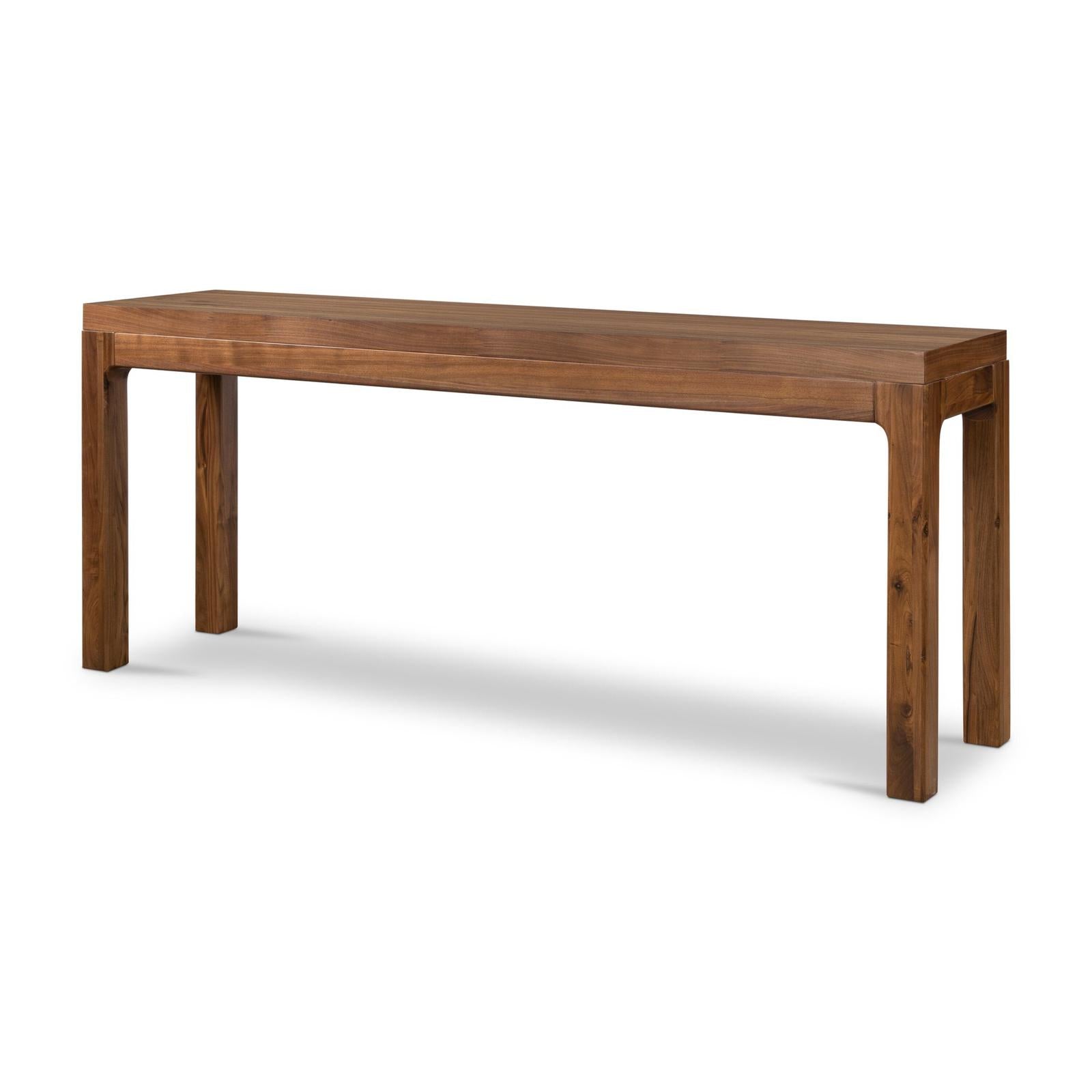 Arturo Console Table-Natural Walnut