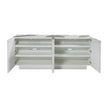 Artistica Home Signature Designs Contago White Media Console