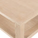 Thomas Coffee Table-Bleached Oak Solid