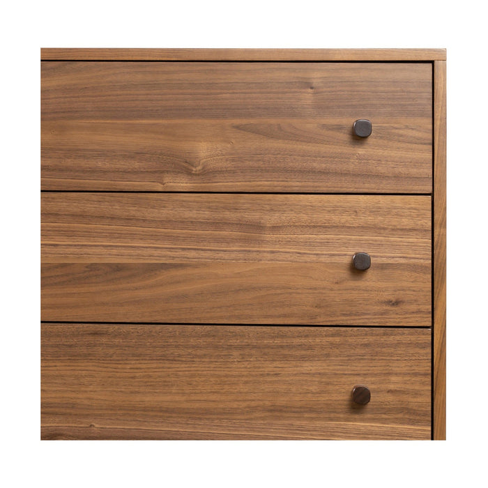 Arturo 6 Drawer Dresser-Natural Walnut