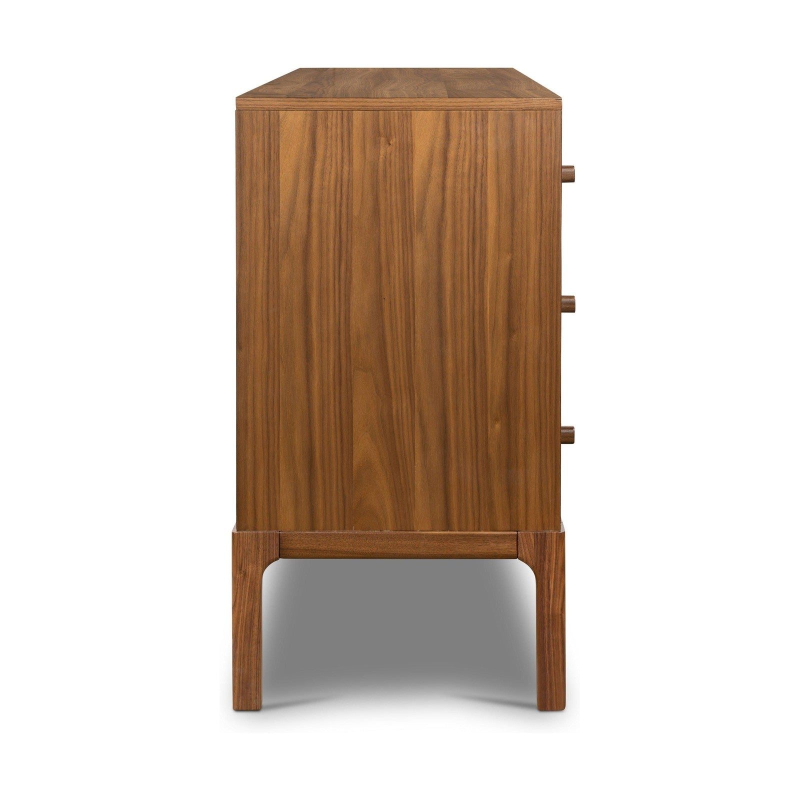 Arturo 6 Drawer Dresser-Natural Walnut