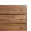Arturo 6 Drawer Dresser-Natural Walnut