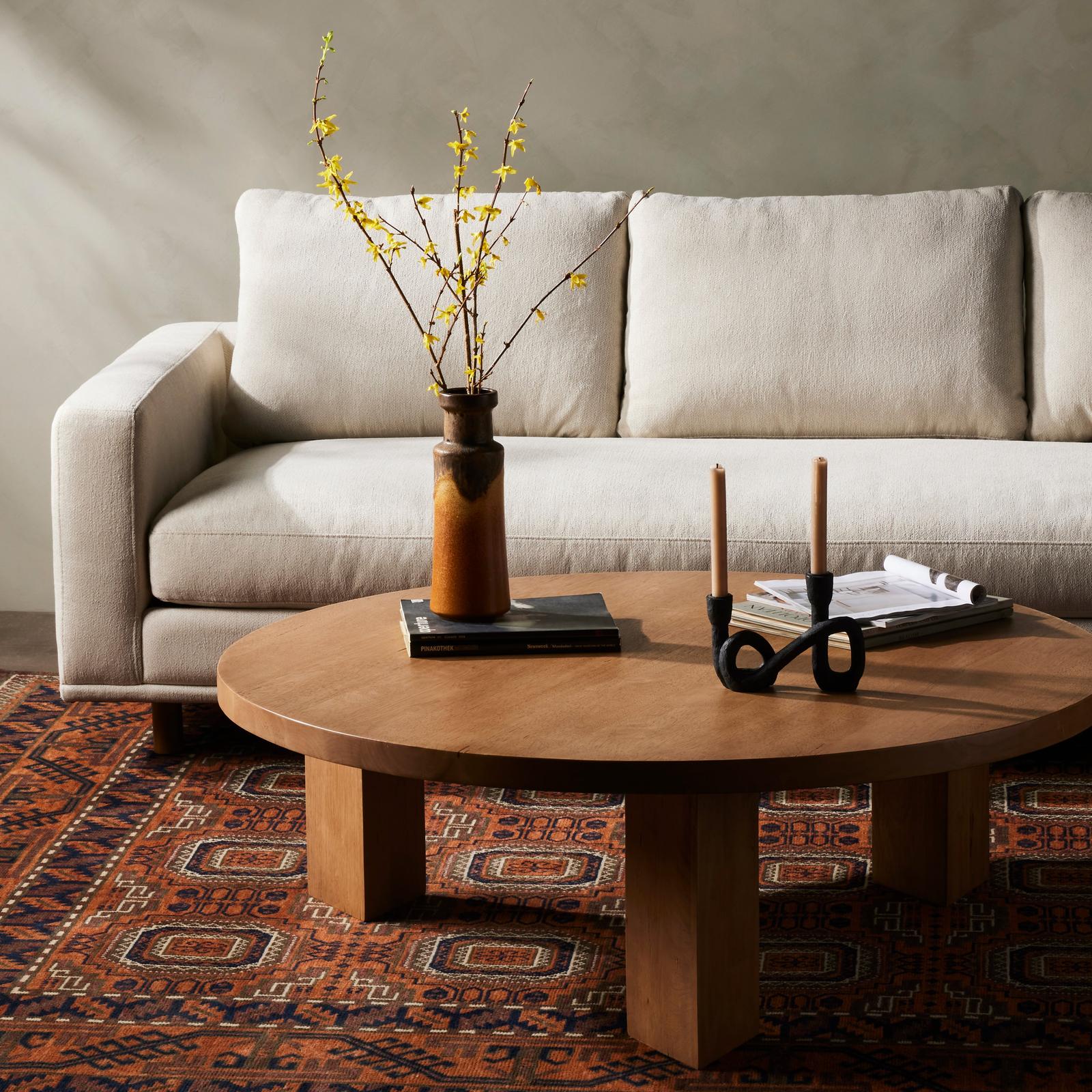 Four Hands Mesa Round Coffee Table