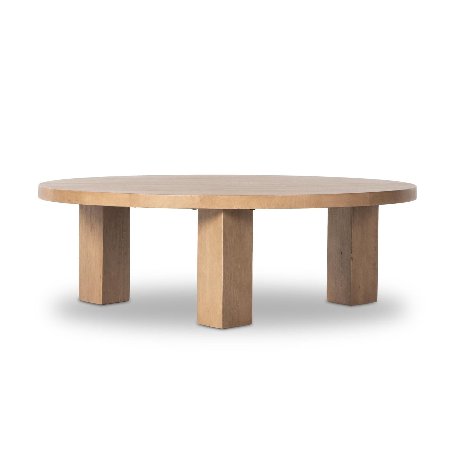 Four Hands Mesa Round Coffee Table