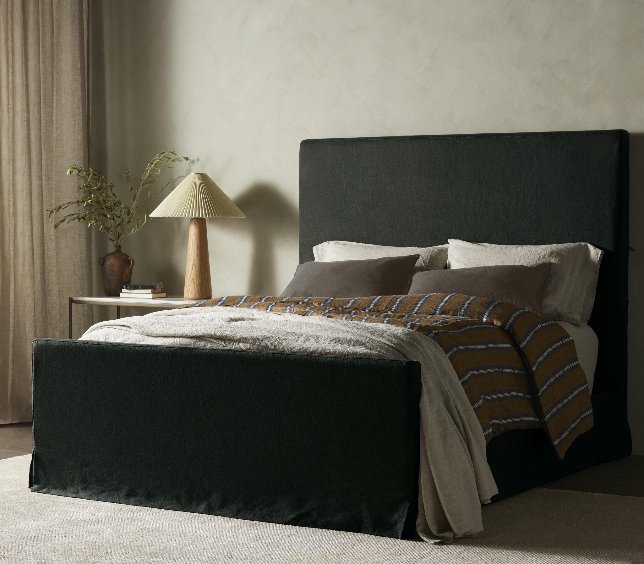 Four Hands Daphne Slipcover Bed