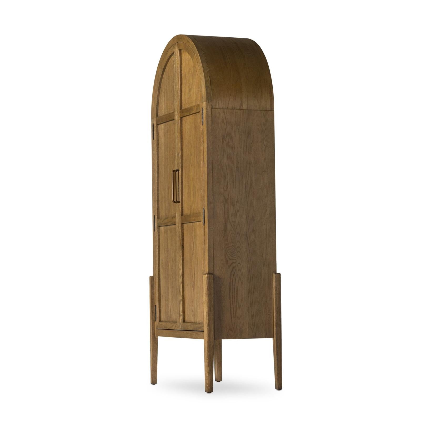 Four Hands Tolle Panel Door Cabinet