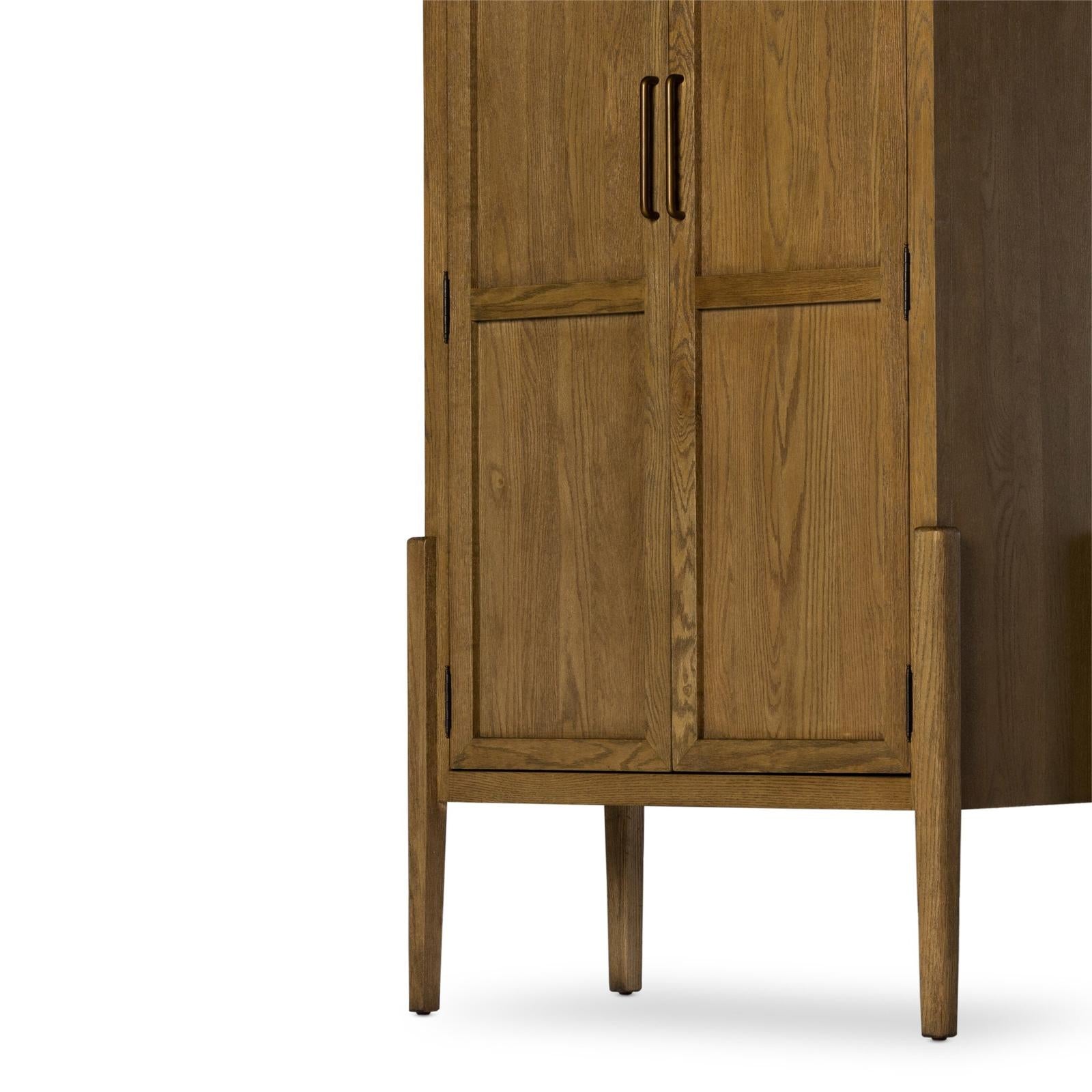 Four Hands Tolle Panel Door Cabinet