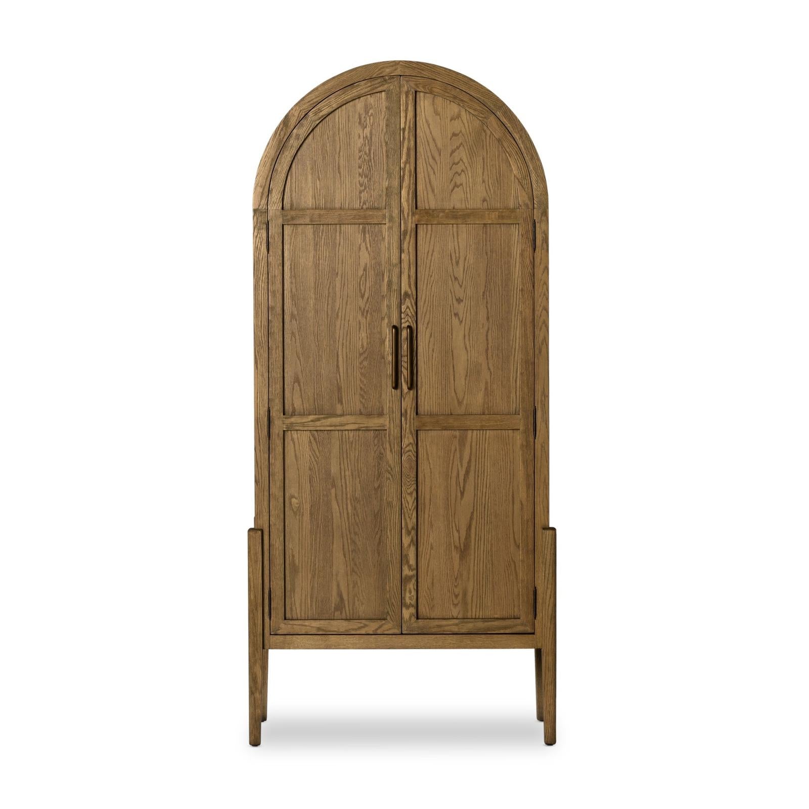 Four Hands Tolle Panel Door Cabinet