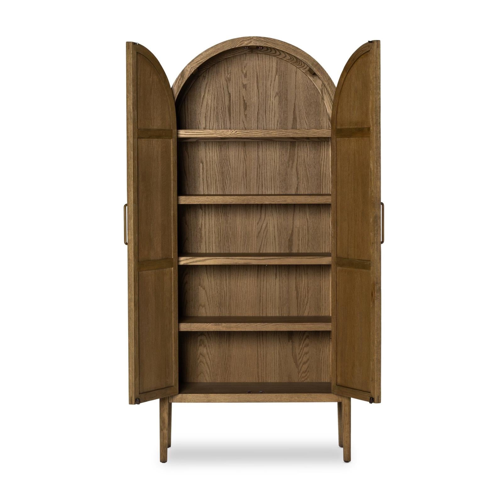Four Hands Tolle Panel Door Cabinet
