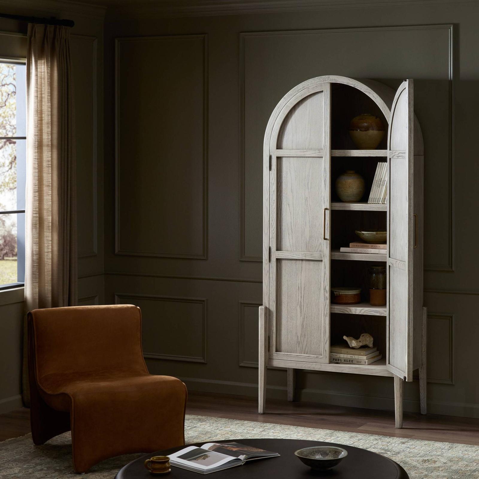 Four Hands Tolle Panel Door Cabinet