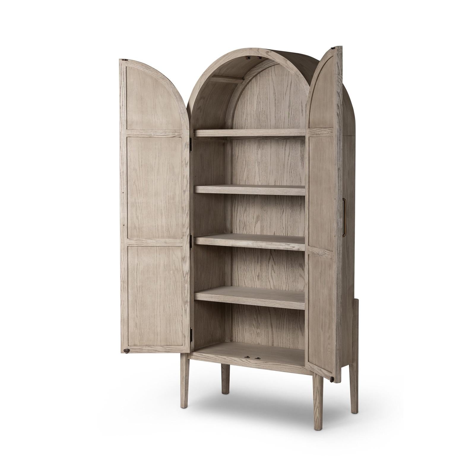Four Hands Tolle Panel Door Cabinet