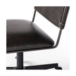 Wharton Desk Chair-Distressed Black
