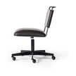 Wharton Desk Chair-Distressed Black