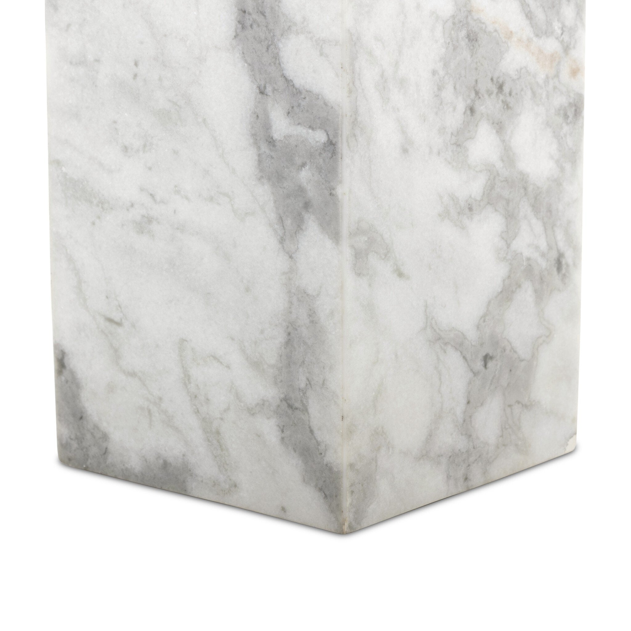 Four Hands Modern Marble Pedestal