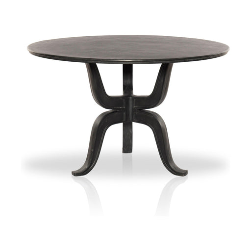 Pravin Outdoor Dining Table-Aged Grey