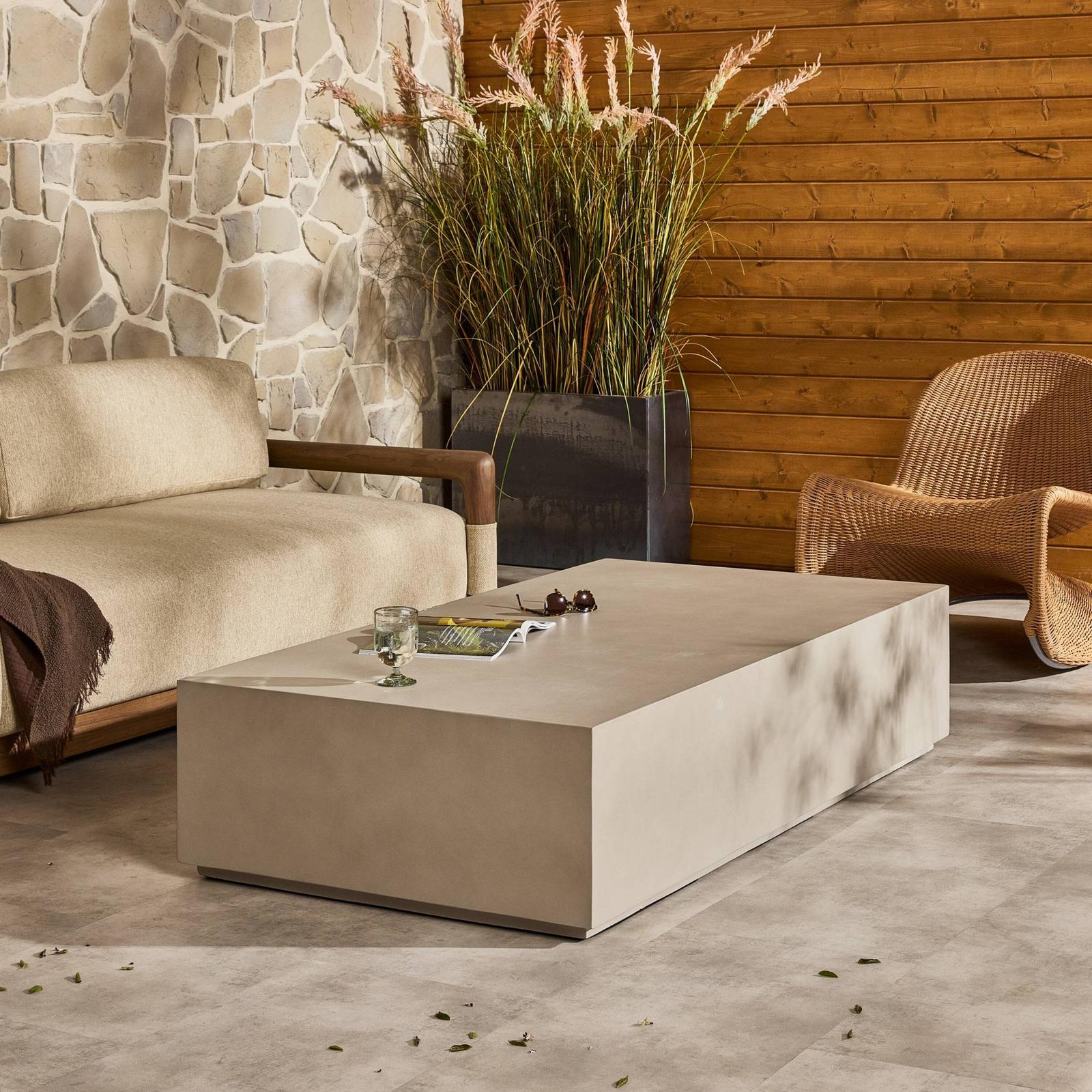 Otero Outdoor Rect Coffee Table