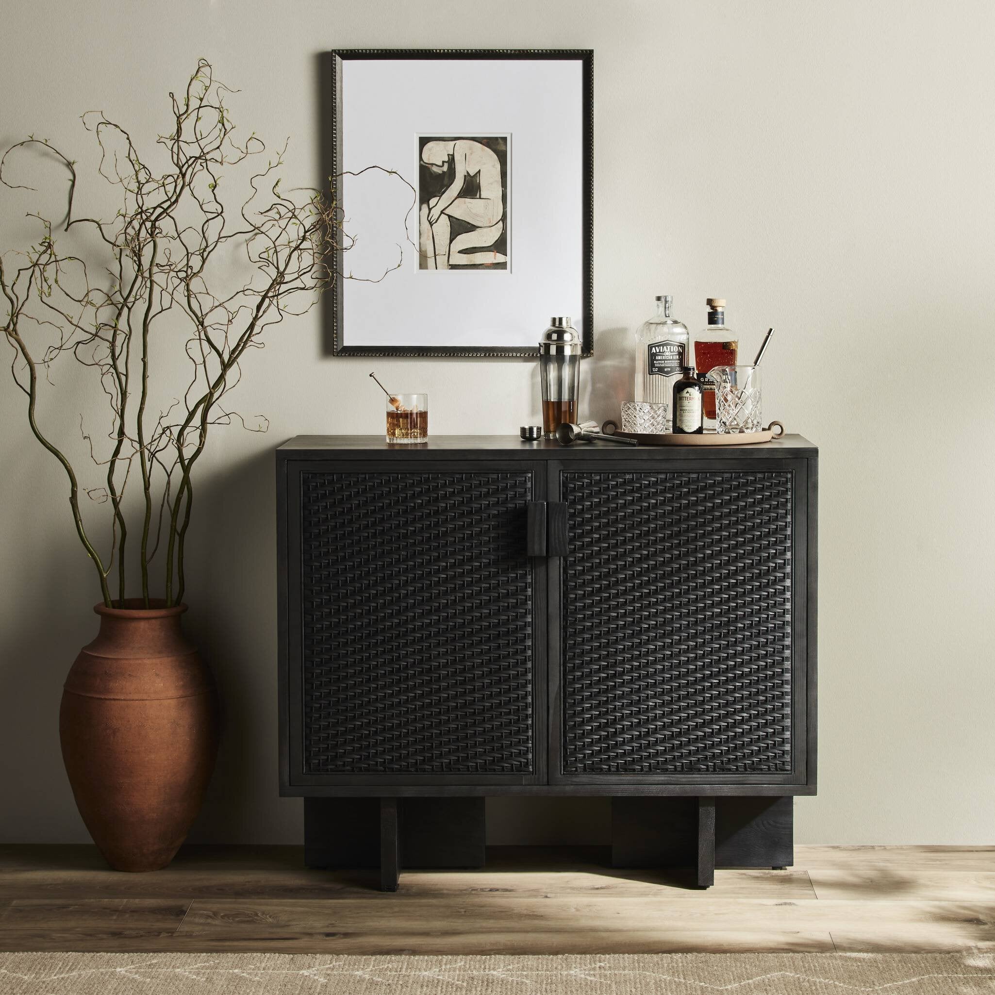 Four Hands Levon Bar Cabinet
