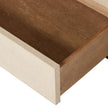 Grove Nightstand-Beige Painted Linen