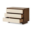 Grove Nightstand-Beige Painted Linen