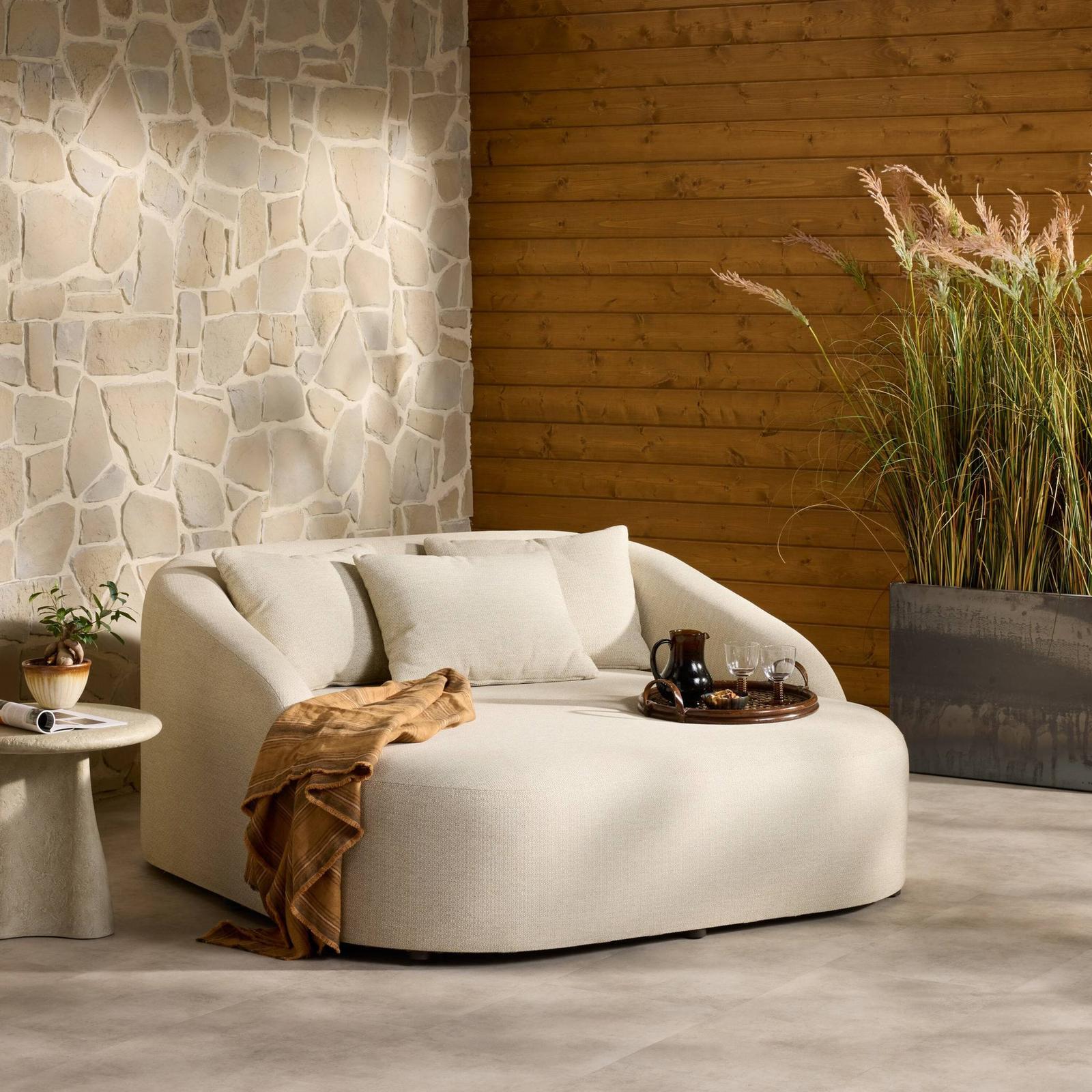 Opal Outdoor Daybed-Faye Sand