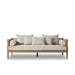 Amero Outdoor Sofa-86"-Washed Brown-Fsc